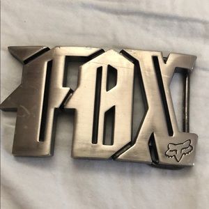 Fox motorcross belt buckle